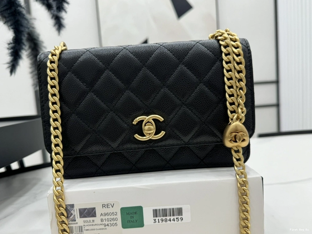 First Bag Ru WOC-19*12*3.5cm CHANEL 0729